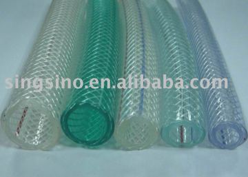 Clear PVC Nylon Braided Hose Pipe