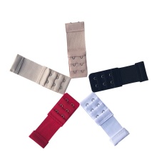 Bra Extender with Hooks and Eyes, Elastic Tape, for Underwear Accessories