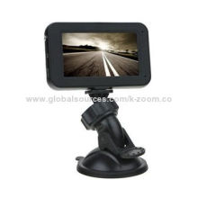 Car DVR/Black Box, 120 Degrees Viewing Angle, Full HD 1,080P