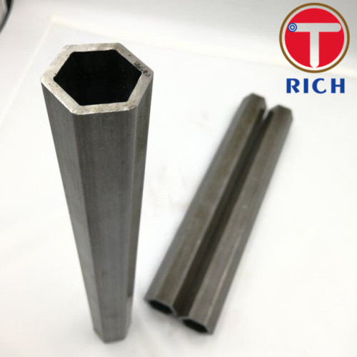 Tubo sin soldadura de tubo hexagonal de acero inoxidable estirado en frío