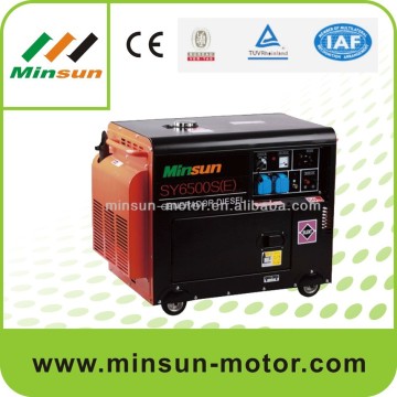 Small silent 5kva diesel generator