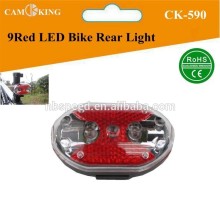 9 LED Bicycle Safety Rear Light
