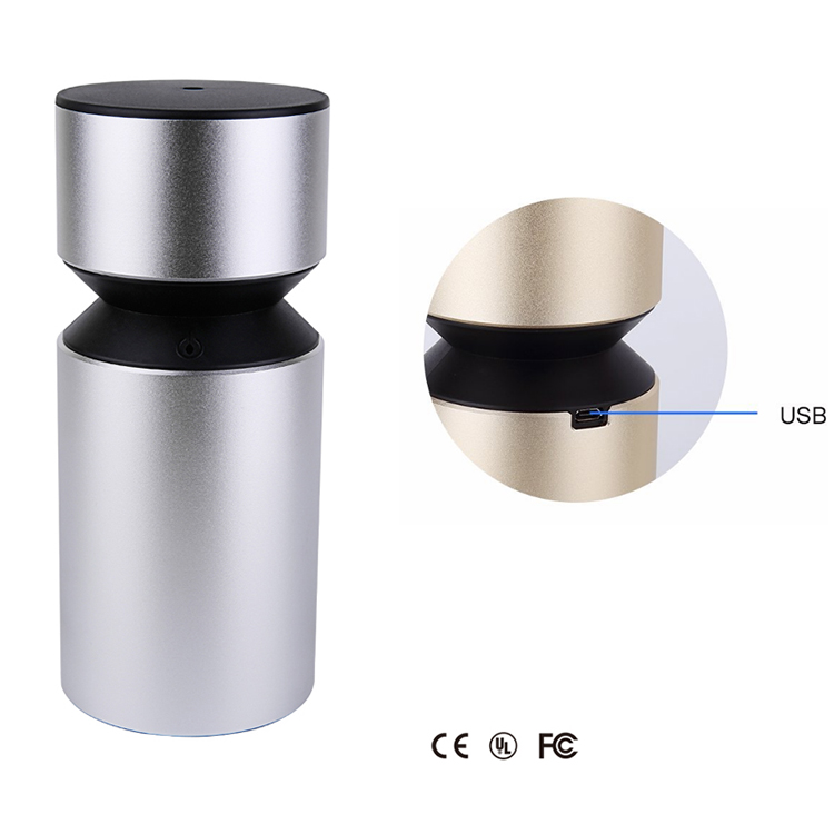 Car Fragrance Air Diffuser Aluminium USB Power