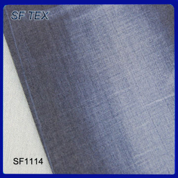 thin and light denim fabric chambray denim fabric ring slub denim fabric,SF1114