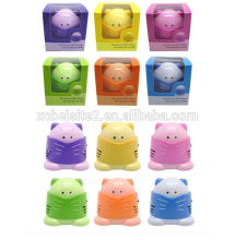 F003 Multicolor Desk Mini Plastic Robot Vacuum Cleaner Portable Table Dust Cleaner