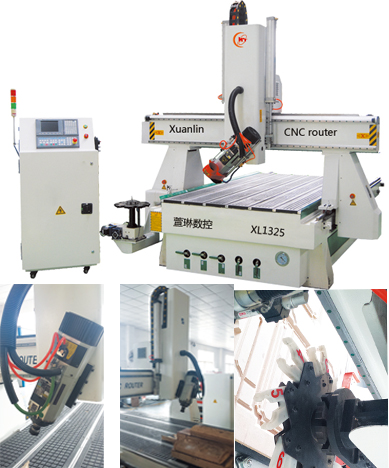 4axis spindle turning cnc router