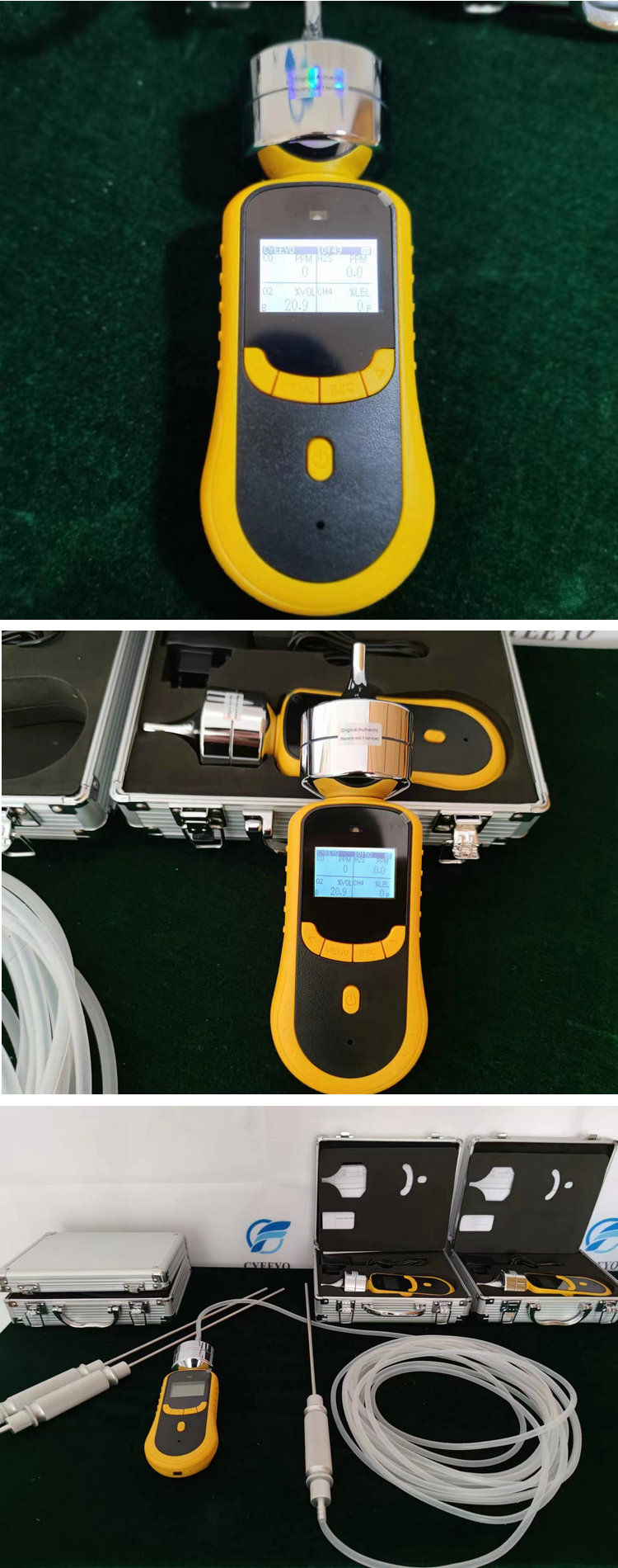 pump digital portable o3 ozone single fixed meter leak gas detector analyzer