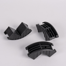 1 Inch Black Corner Protectors: Right Angle Fastening Tie Down Straps and Plastic Corner Protectors