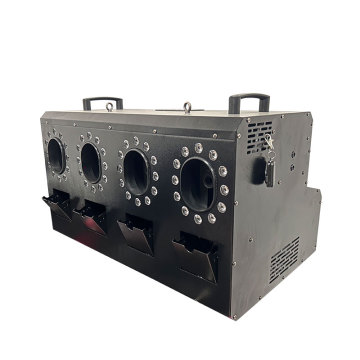 DMX Smoke Bubble RGBW4-Wheel 3000W Fog Bubble Machine for Wedding Party Stage DJ Club