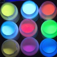 Fluorescent pigment color powder for ink, plastic, rubber,textiles