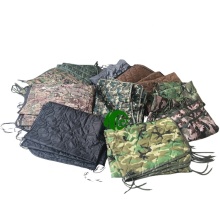 Soft Waterproof Polyester Camouflage Poncho Liner - KANGO Woobie Blanket