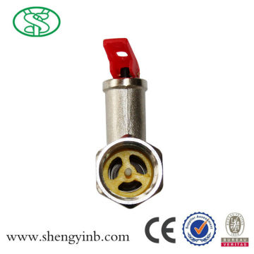 copper water heater safety valve