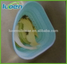 OEM Good Durable ECO-friendly Silicone rubber kitchen folding colander