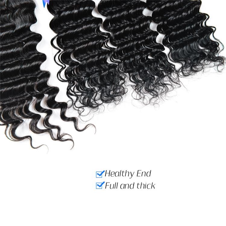 Cheap Hair Extensions Cuticle Aligned Raw Virgin Hair Weave cheveux humain Brazilian Hair Bundles With Frontal Closure