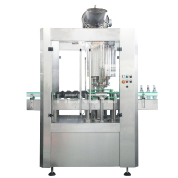 Automatic Glass Bottle Crown Capping and Sealing Machine