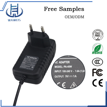 Ac/dc switching europe plug adapter