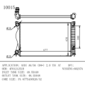 Radiator for AUDI A6 2.0 TDi OEMnumber 4F0121251R