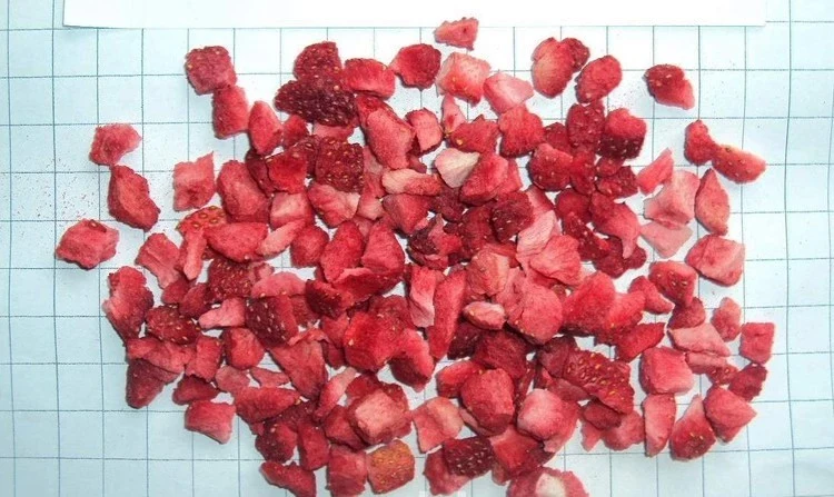 China Freeze Dried Fd Dice Strawberries Fruits