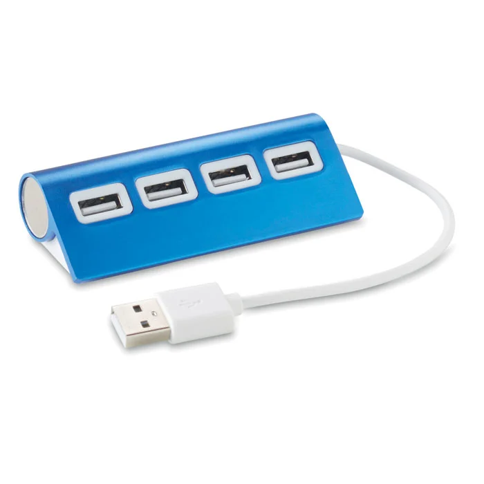 Portable 4 Port USB Hub with Customized Logo