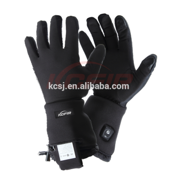 KCFIR far infrared electronic heated glove with battery powered heated thin heated gloves rechargable