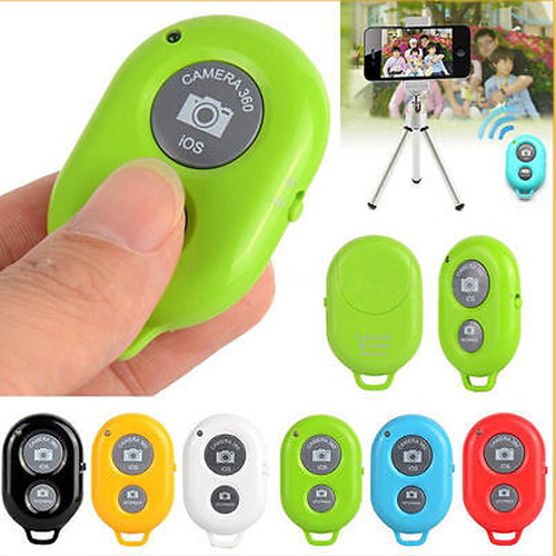 Wireless Bluetooth Camera Remote Control Self-Timer Shutter for iPhone Samsung