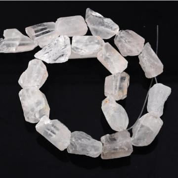 Natural Raw Rough Gemstone Crystal Beads no polished