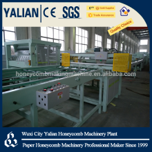 Laminated paper honeycomb board machine