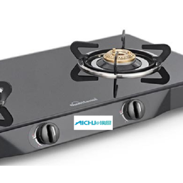 Euro 2 Burner Toughened Glass Cooktop