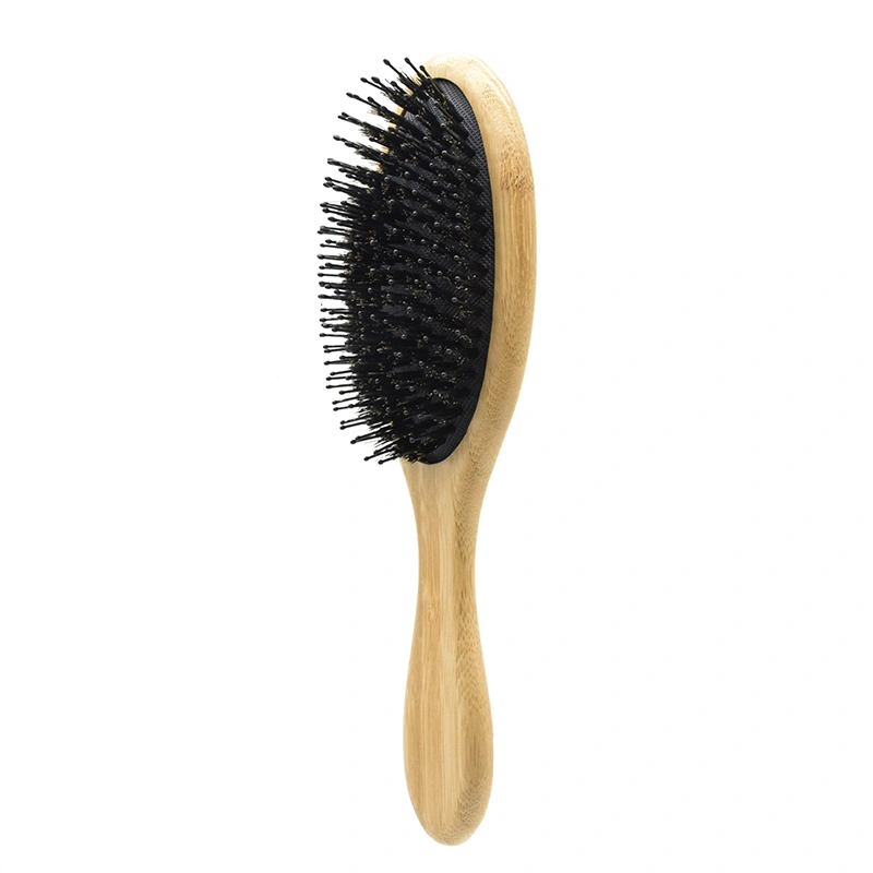 Environmentally Friendly Bamboo Wood Handle Hair Brush Comb