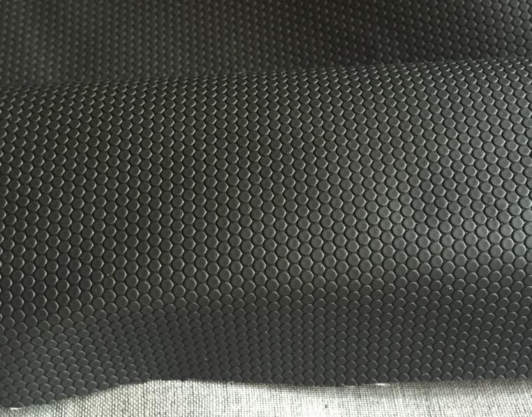 Modèle en bout rond en cuir Round Dot Pattern Packaging Leather