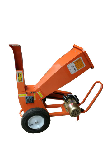 wood log chipper shredder branches chipper machine