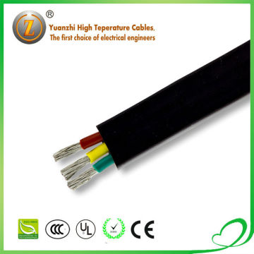 2X24AWG FEP insulation silicone jacket high temperature cable for sensors