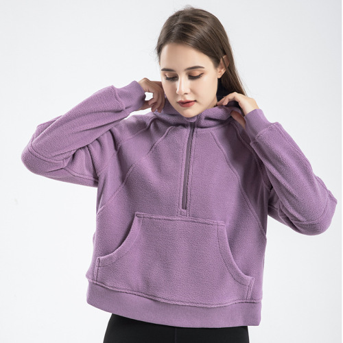 Fleece Winter Women Equestrian Hoodies Pullover