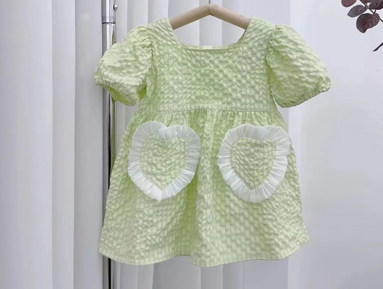 Baby Girl 100% Cotton Seersuker Robe