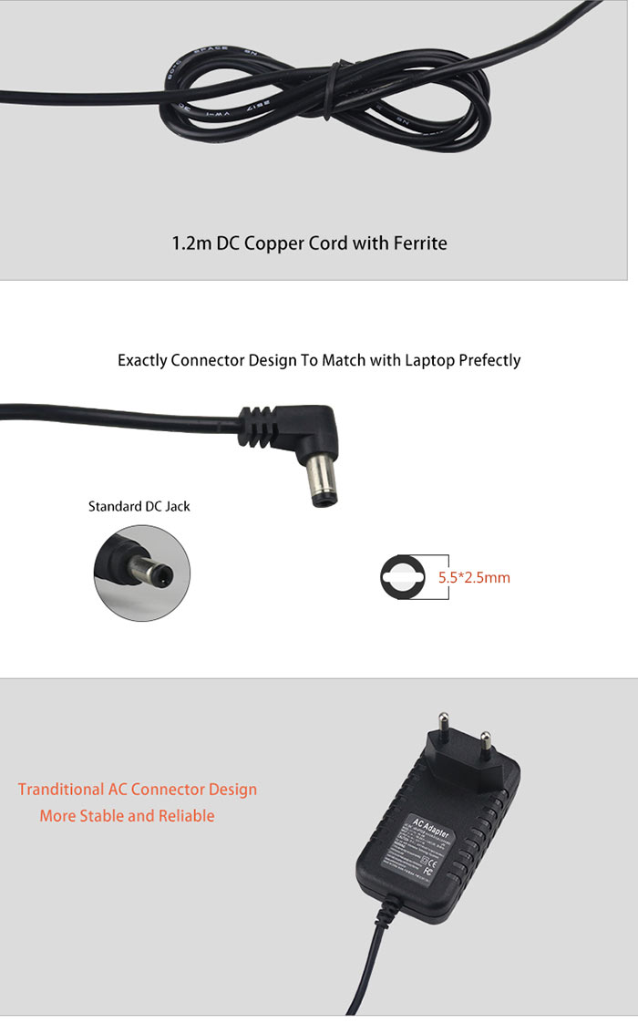 eu plug wall adapter