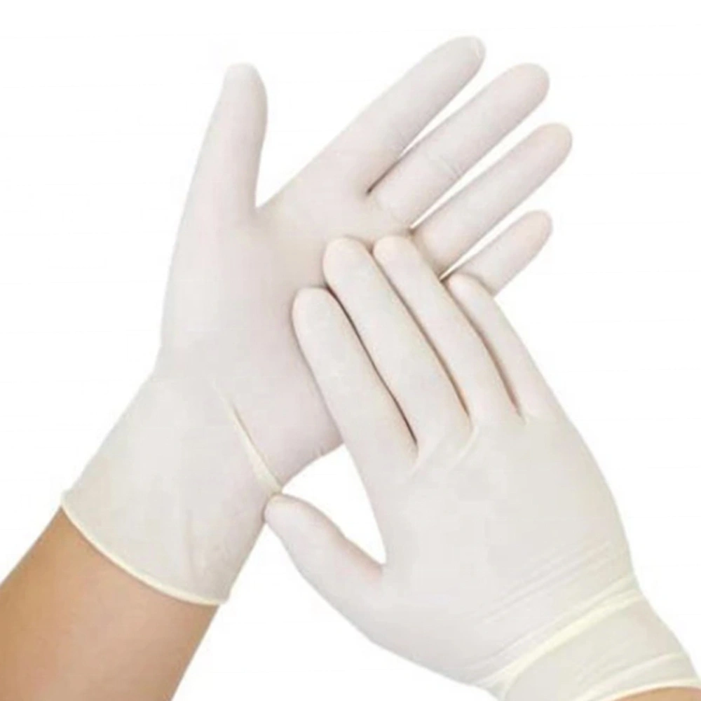 Sidiou Group Wholesale White Latex Disposable Glove