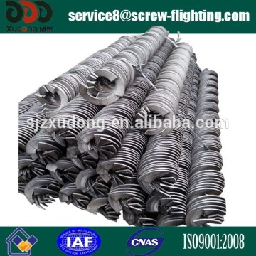 Shaftless screw conveyor, shaftless spiral