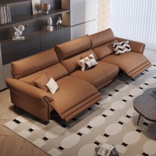 Factory Wholesale Luxurious Multi-functional Electric Leather Sofa