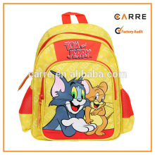 custom made cute cartoon picture girls boys shool bag
