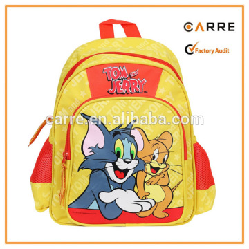 custom made cute cartoon picture girls boys shool bag