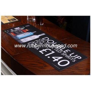Sublimation Printed Rubber Bar Runner For Restaurants