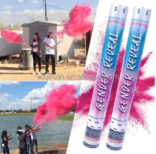 Blue Pink Boy Girl Gender Reveal Cannon Party Supplies Biodegradable Confetti Launcher Baby Shower Party