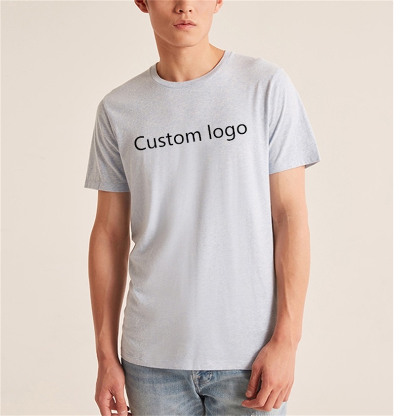 T-shirt en coton mercerisé Personnalisation des prix raisonnables