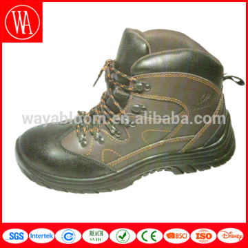 high cut leather safety boots
