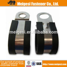 DIN3016 Fixing/Wiring Harness Clamp with Rubber, China manufacturer high quality good price cheaper Made in China hot-selling