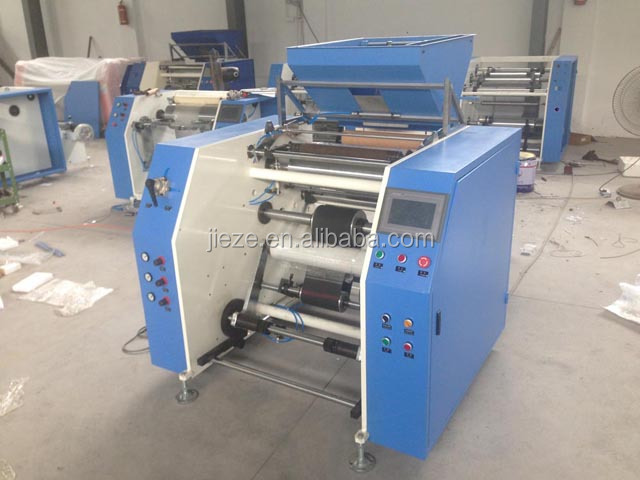 automatic stretch film rewinder machine