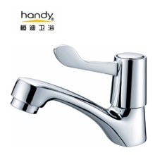 Chrome plated brass sink Basin Cold Tap