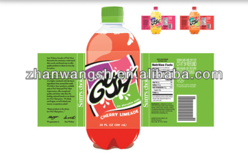 Printing packaging bottle labels/stickers