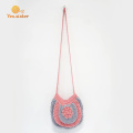 Crochet Handmade Flowers Lady Sac à main