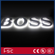 3D steel alphabet light letter signage